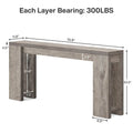 70.9 Inch Console Sofa Table for Living Room, Entryway, and Hallway