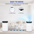 Fosawd 12000 BTU Portable Air Conditioner Cools up to 500 sq ft, 3 in 1 AC, Dehumidifier, Fan