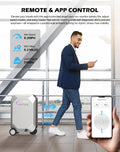 L2 S Smart Rideable Luggage, Foldable Electric Scooter Suitcase, 6.2 Mph Max Speed, 6.2 Mile Range, Lightweight Portable Design