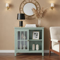 Portland 2 Door Glass Cabinet by Simple Living