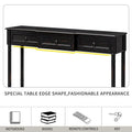 Entryway Console Table with Drawers Stylish Sofa Table