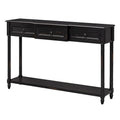 Entryway Console Table with Drawers Stylish Sofa Table