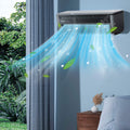 FYHALE 5,000 BTU Wall Mounted Air Conditioner with Remote Control, Digital Display, Cool up to 150 sq ft, Perfect